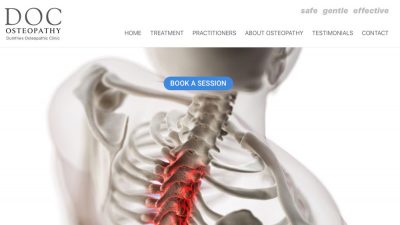 DOC Osteopathy website